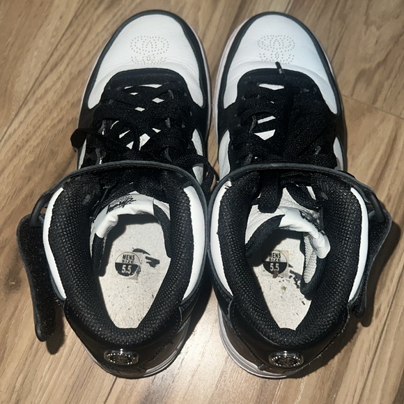 Nike x Stussy Air Force 1 sneakers black and white - Picture 3 of 5